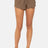 Drop Shot Drawcord Mini Shorts in Java
