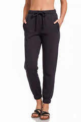 Après-Dink Fleece Joggers in Black
