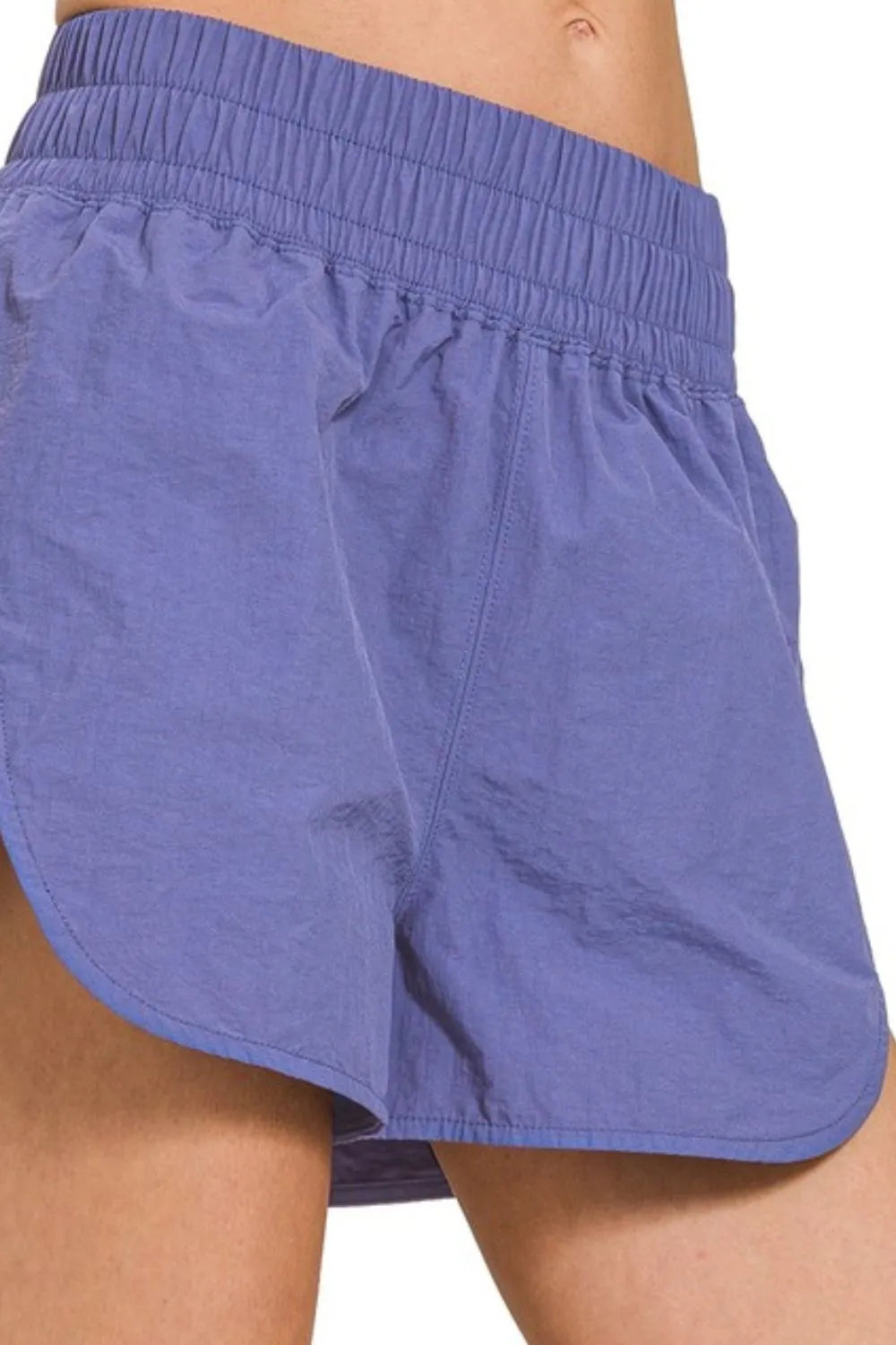 Fast Hands Windbreaker Shorts in Marlin