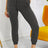 Dink & Chill Ribbed Joggers in Dark Gray