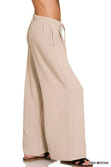 Cool Down Airflow Drawstring Pants in Ash Mocha