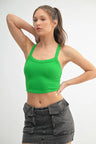 Smooth Serve Seamless Cami Tank in Apple Green