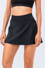 High Waist Pleated Active Pickleball Skirt