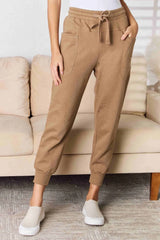 Rally Ready High-Rise Joggers in Mocha