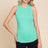 Kitchen Cool Ribbed Round Neck Tank in Bubble Mint