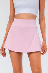 High Waist Pleated Active Pickleball Skirt