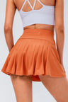 High Waist Pleated Active Pickleball Skirt