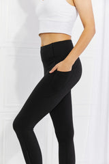 Night Match Reflective Dot Leggings in Black