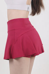 High Waist Pleated Active Pickleball Skirt