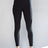 Erne Queen Wide Waistband Leggings in Black