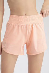 Elastic Waist Active Pickleball Shorts