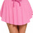 Ruffle Rally Pocket Skirt in Candy Pink
