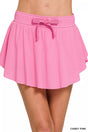 Ruffle Rally Pocket Skirt in Candy Pink