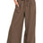 Cool Down Airflow Drawstring Pants in Dark Brown