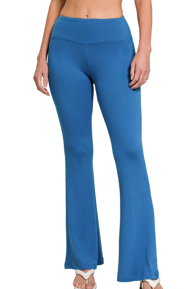 Lob Star Flare Yoga Pants in Classic Blue