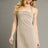 Third-Shot Crisscross Active Dress in Khaki