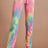 Dinkville Daydream Terry Pants in Pastel Tie-Dye