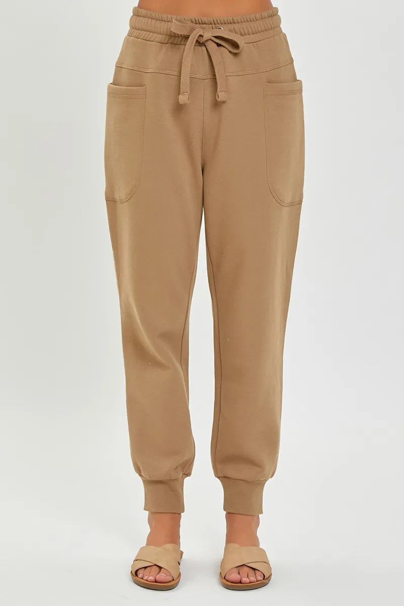 Rally Ready High-Rise Joggers in Mocha