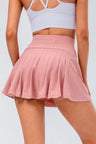 High Waist Pleated Active Pickleball Skirt