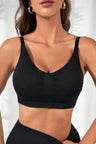 Scoop Neck Cropped Active Pickleball Top