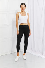 Night Match Reflective Dot Leggings in Black