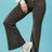 Flare Play High-Waisted Leggings in Dark Gray