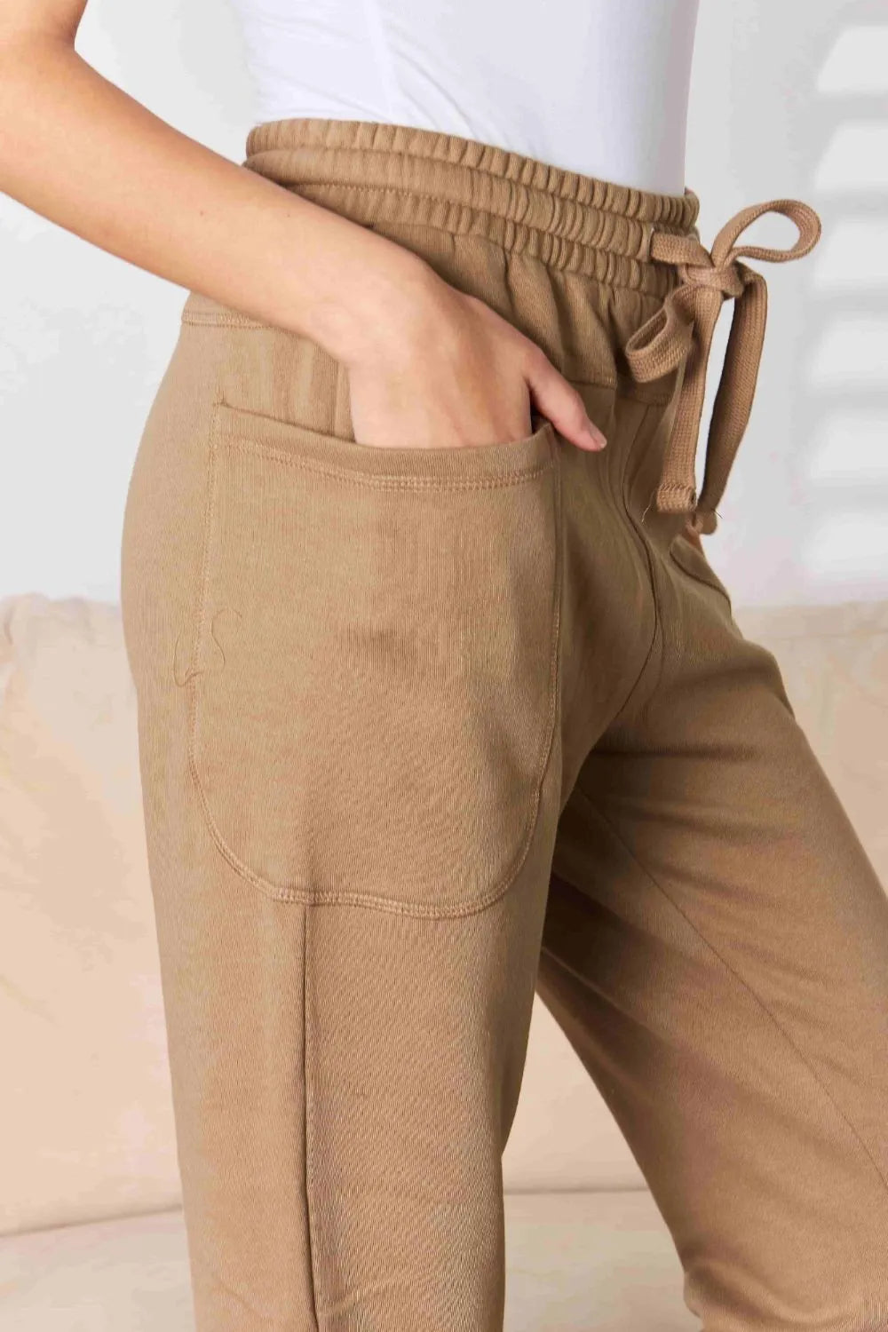 Rally Ready High-Rise Joggers in Mocha